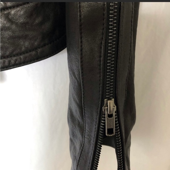Aritzia Mackage Kenya leather jacket size XS. Excellent condition - Picture 5 of 8